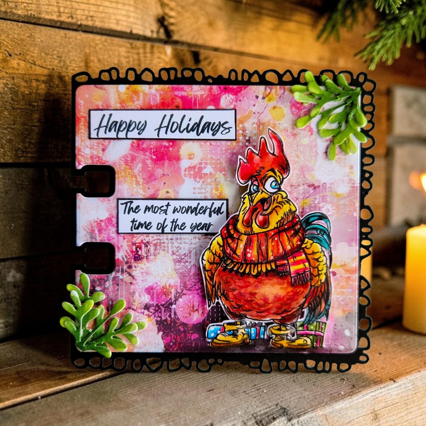 TP-1494 - A6 Stamp Set - Chickmas Chaos