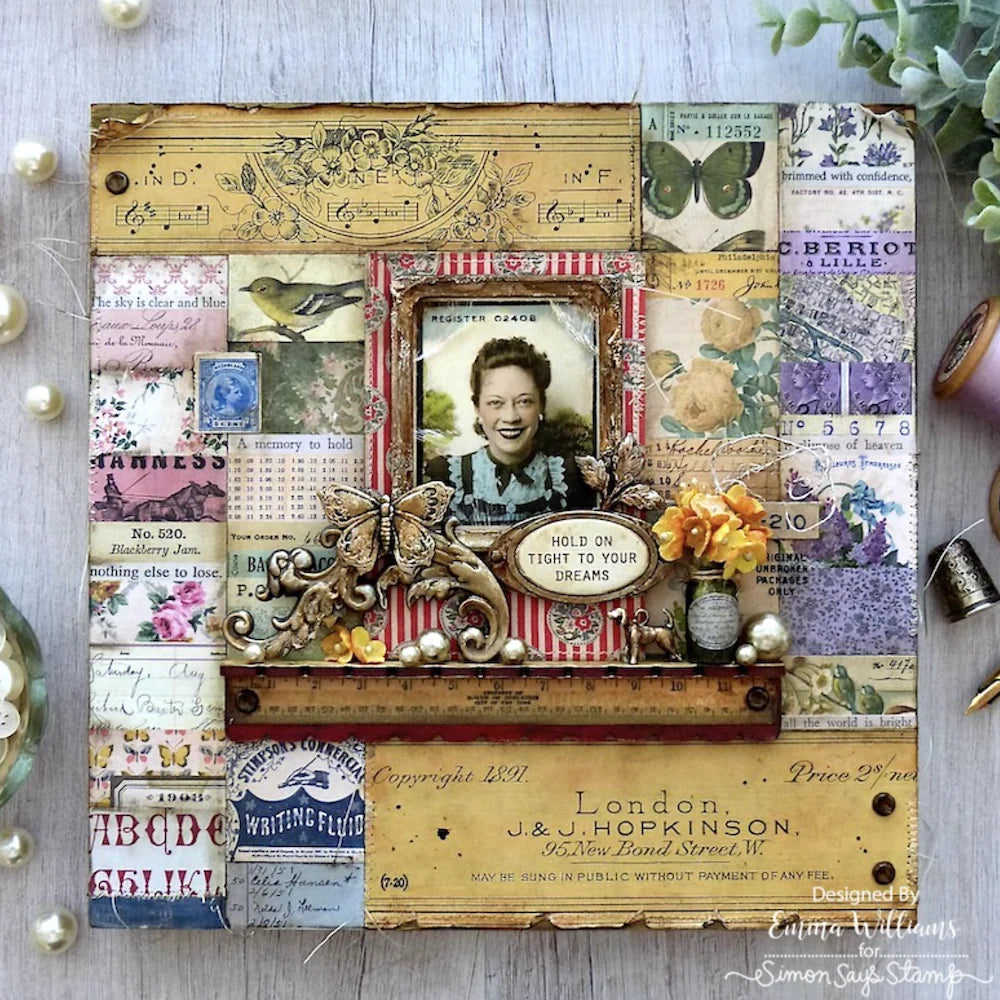 Idea-ology Tim Holtz Ephemera Palette Snippets Pack (135pcs) Preorder*