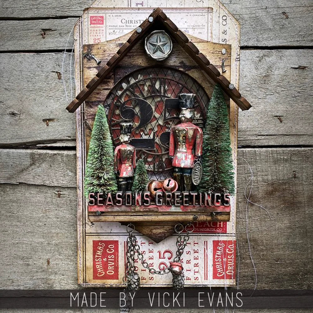 Tim Holtz Idea-ology Christmas Salvaged Figures Small