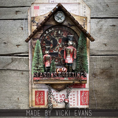 Tim Holtz Idea-ology Christmas Salvaged Figures Small