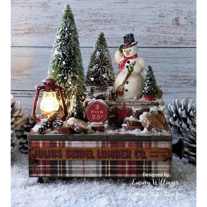 Tim Holtz Idea-ology Christmas Woodland Tree Lot