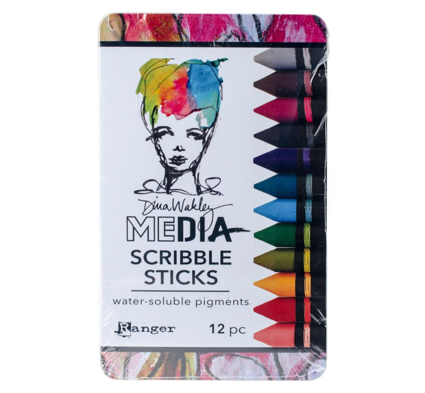 Dina Wakley MEdia Scribble Sticks 2