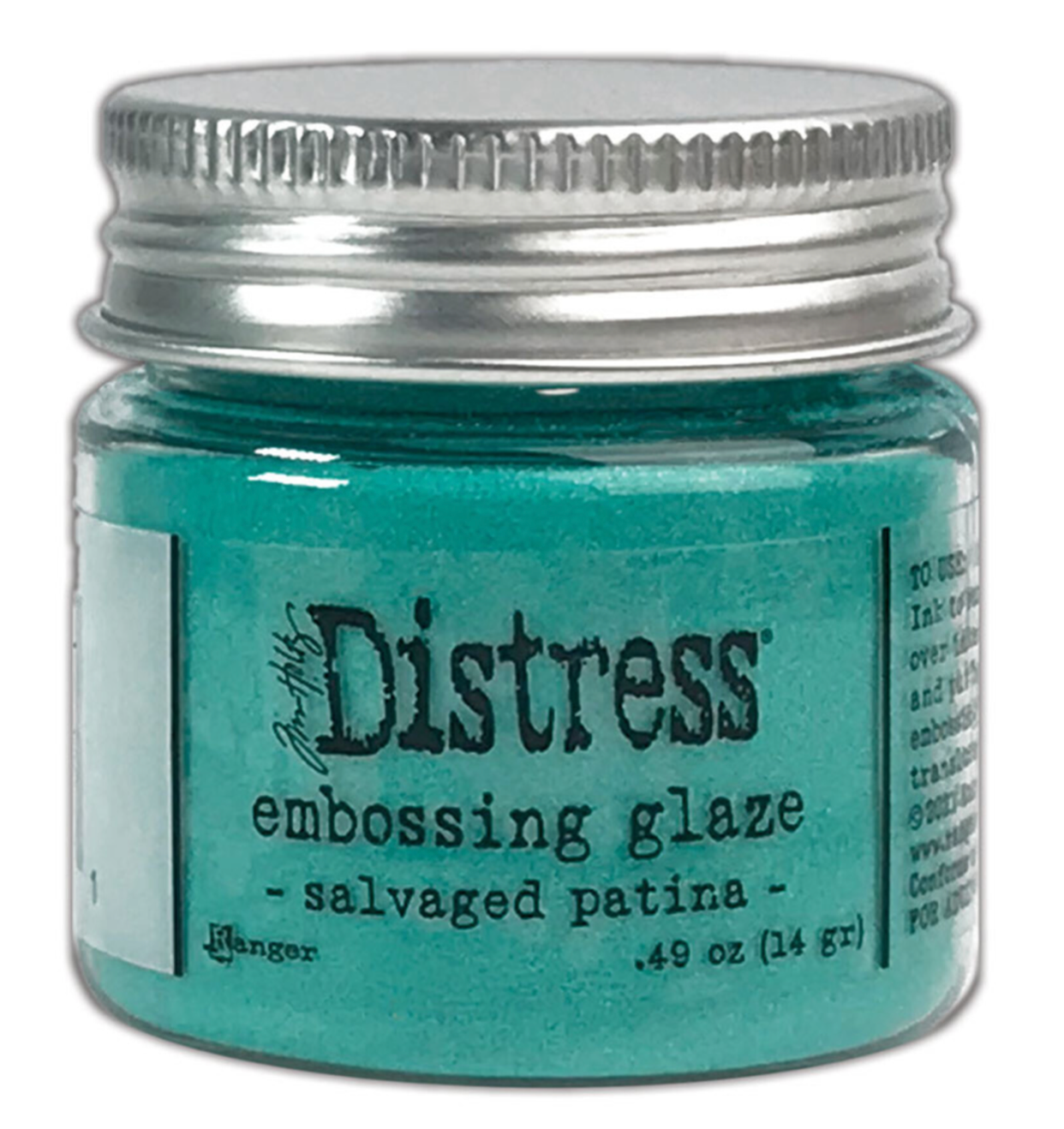 Distress Embossing Glaze Salvaged Patina