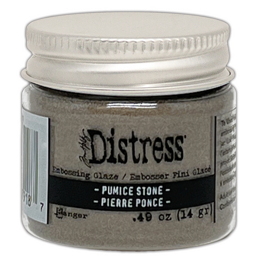 Distress Embossing Glaze Pumice Stone