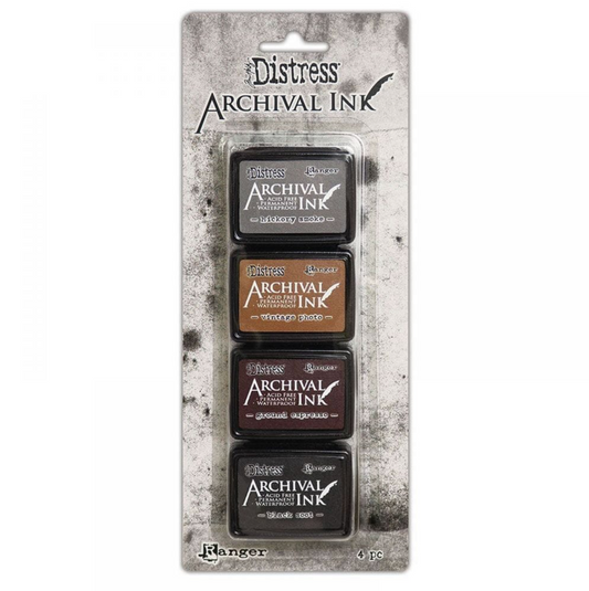 Tim Holtz Distress Mini Archival Ink Kit #3