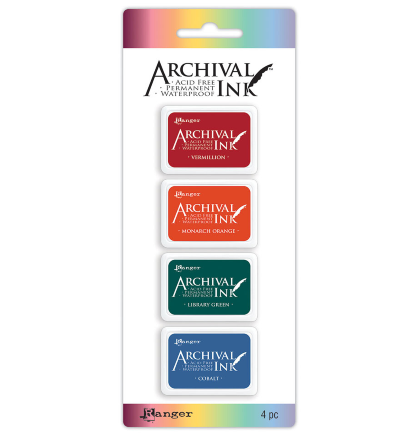 Ranger Archival Mini Ink Pads Kit 1, Multi-Colour