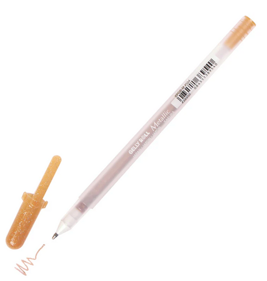 Sakura Gelly Roll Gel Pen Metallic Shiny Copper