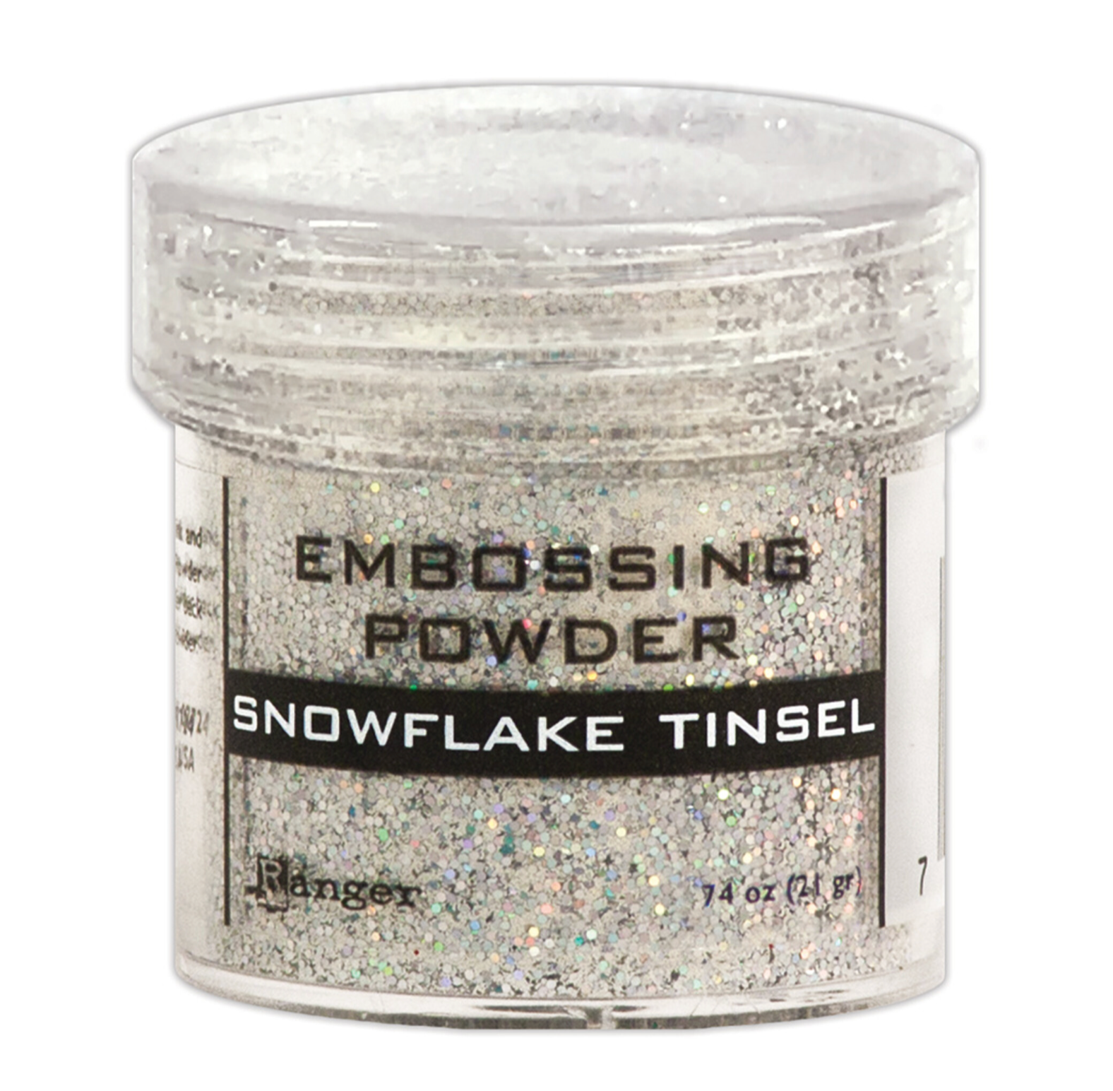 Snowflake Rander Ranger Embossing Powder Snowflake Tinsel 1 oz – AALL & Create