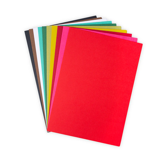 Sizzix Cardstock Sheets Festive Colours (10x6pcs)