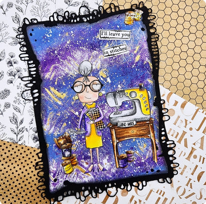 TP-1168 - A7 Stamp Set - Sew Dee