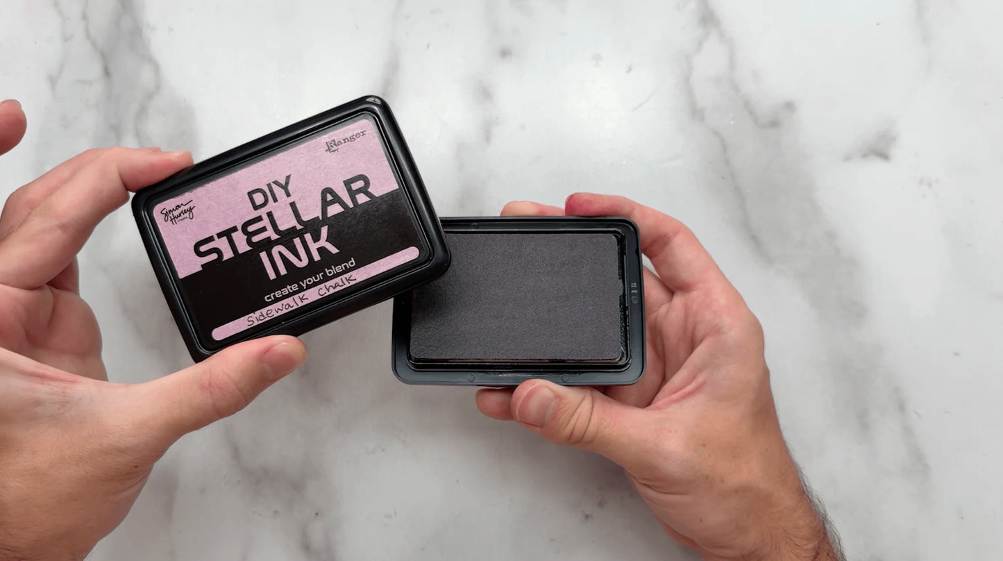 Ranger Simon Hurley create. DIY Dye Felt Ink Pad & Stellar Foam Ink Pad