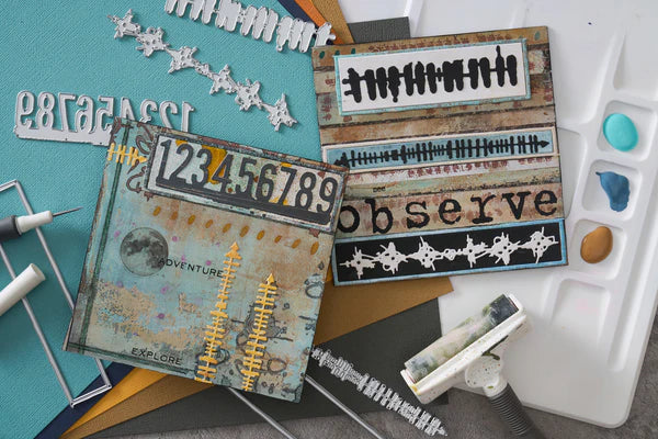 Sizzix Thinlits & Embossing Folder Complete Collection by Seth Apter