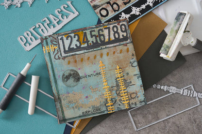 Sizzix Thinlits Die Set 7PK - Borderlines by Seth Apter