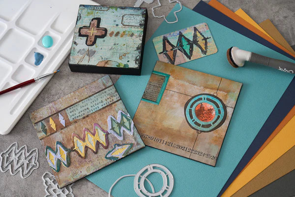 Sizzix Thinlits Die Set 9PK - Roundabouts by Seth Apter