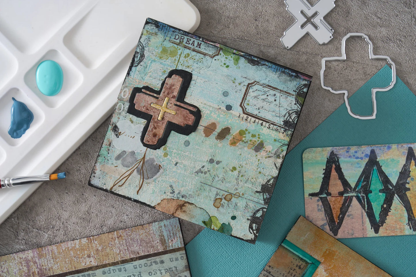 Sizzix Thinlits Die Set 9PK - Roundabouts by Seth Apter