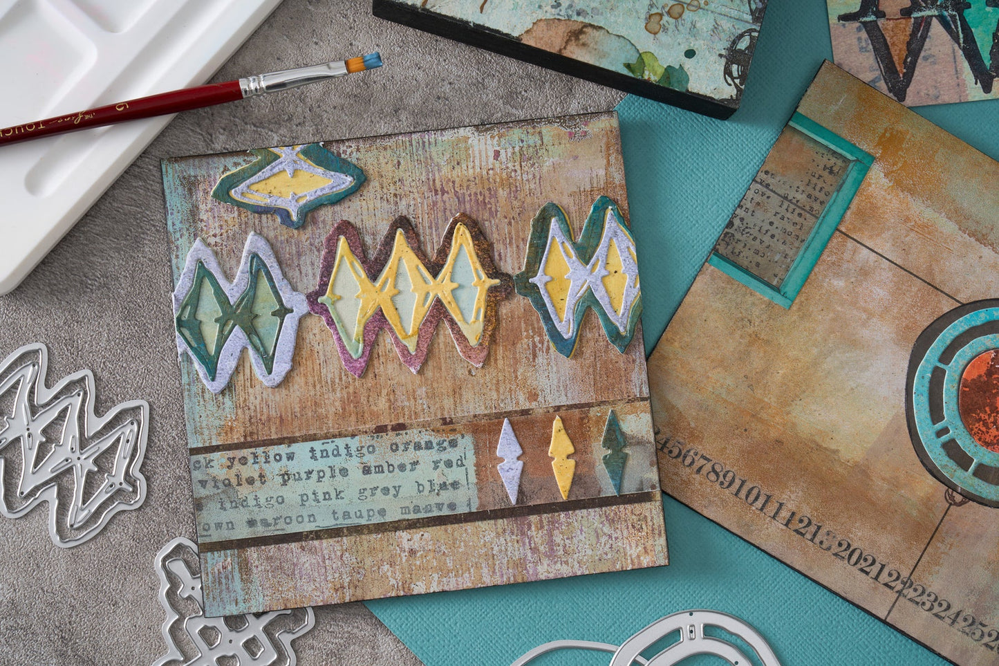 Sizzix Thinlits Die Set 9PK - Roundabouts by Seth Apter