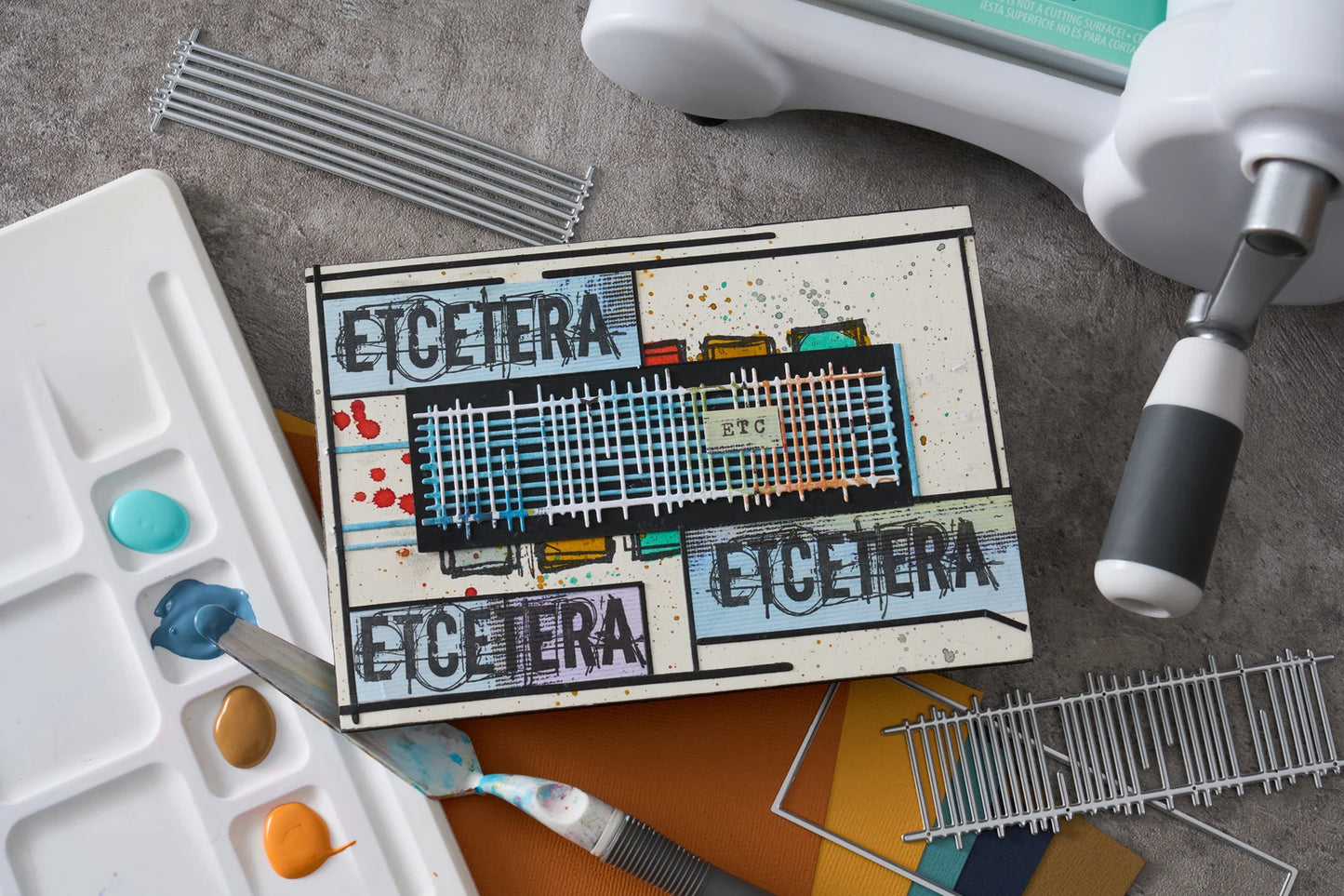 Sizzix Thinlits Die Set 5PK - Tracks by Seth Apter