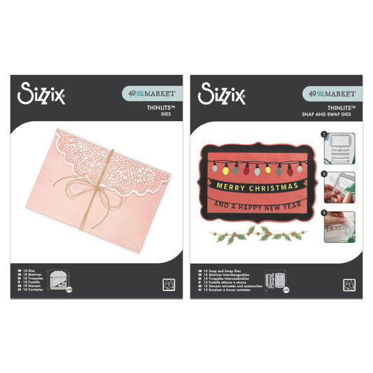 Sizzix Thinlits Die Bundle by 49 and Market