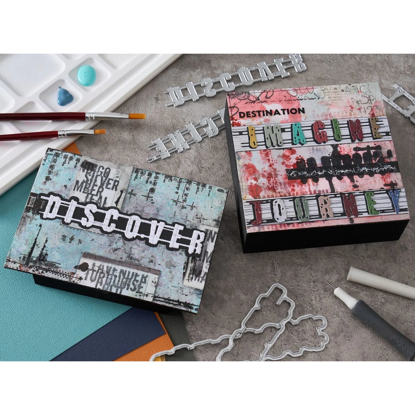 Sizzix Thinlits & Embossing Folder Complete Collection by Seth Apter