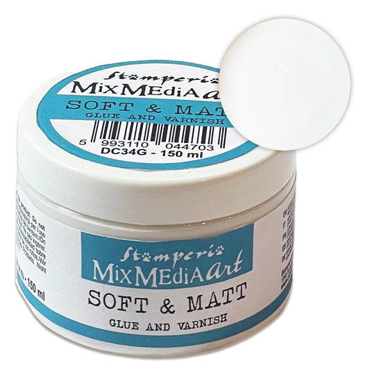 Stamperia Soft & Matt Glue and Varnish 150ml