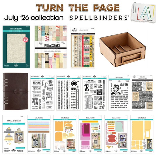 Spellbinders Turn the Page Complete Collection (Save £25) ~ Ship from 14th Sep