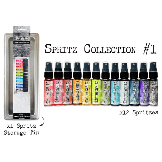 Ranger Tim Holtz Distress Spritz Collection #1 - 12x Spritz