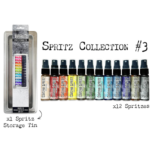 Ranger Tim Holtz Distress Spritz Collection #3 - 12x Spritz