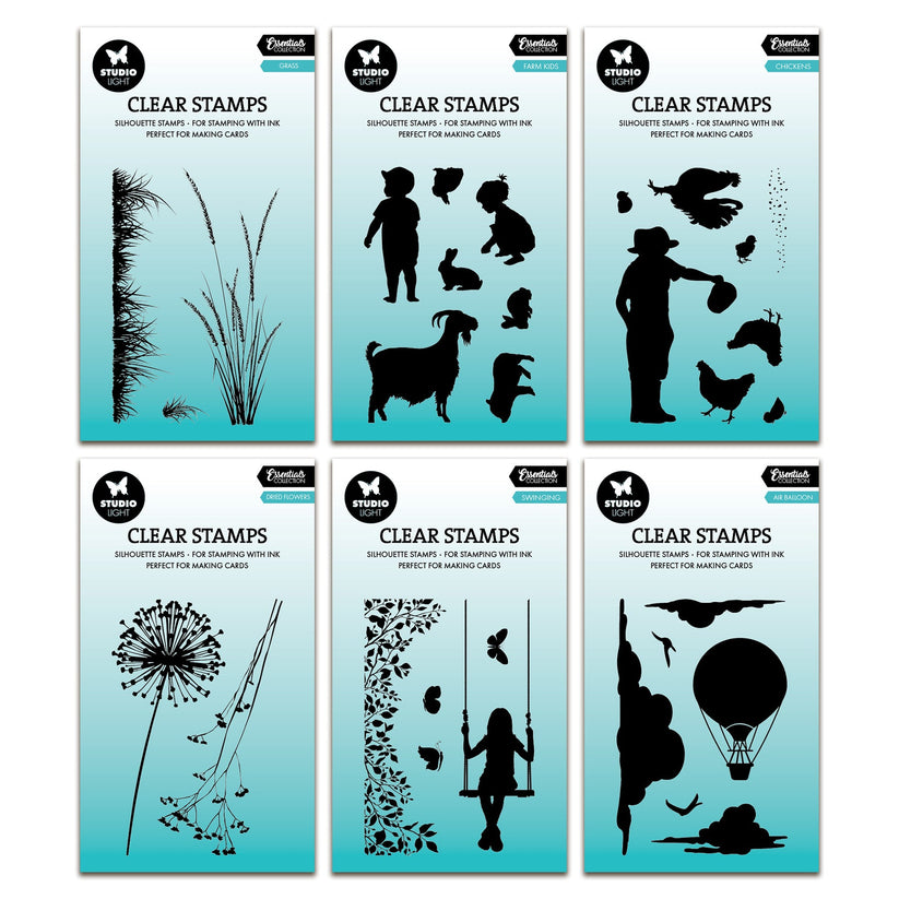 Studio Light Essentials Clear Stamp Bundle – AALL & Create