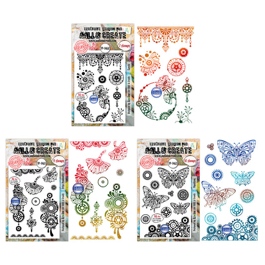 Azoline Cercle De Couleurs Stamp Bundle