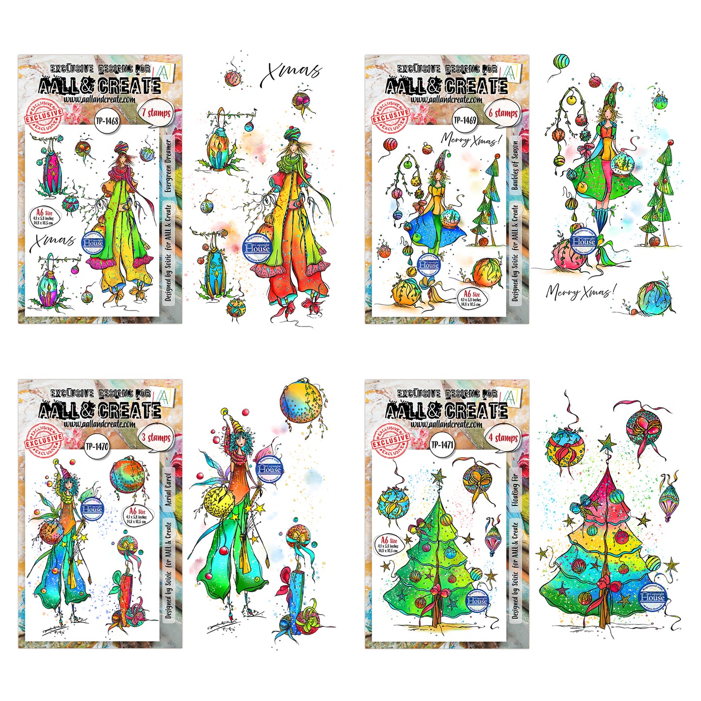 Soizic Dreaming Carols Stamp Bundle