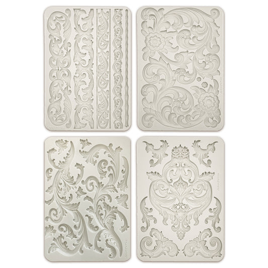 Stamperia Art Stories Big A4 Silicon Mould Bundle