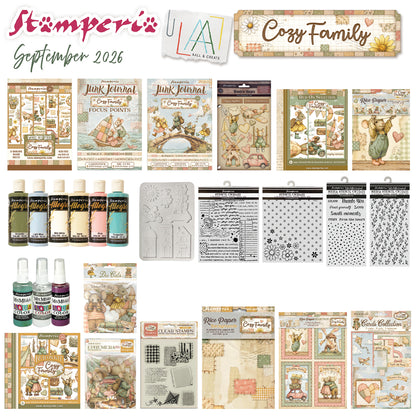 Stamperia Cozy Family Complete Bundle (Save £20)