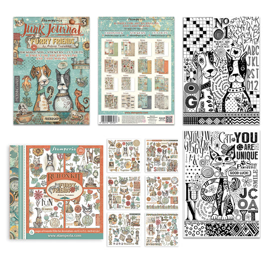 Stamperia Furry Friends 2026 Complete Collection