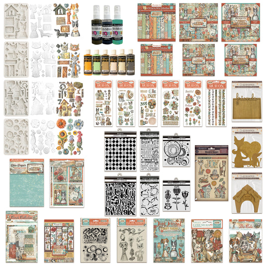 Stamperia Furry Friends Complete Collection