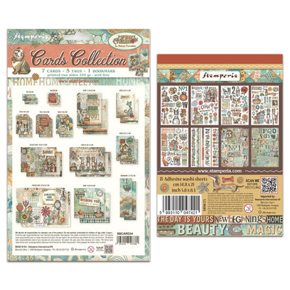 Stamperia Furry Friends Washi & Cards Bundle