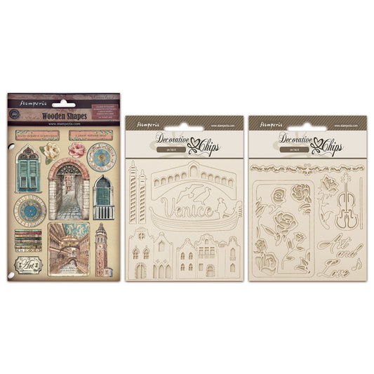 Stamperia Venice City of Art Decorative Bundle
