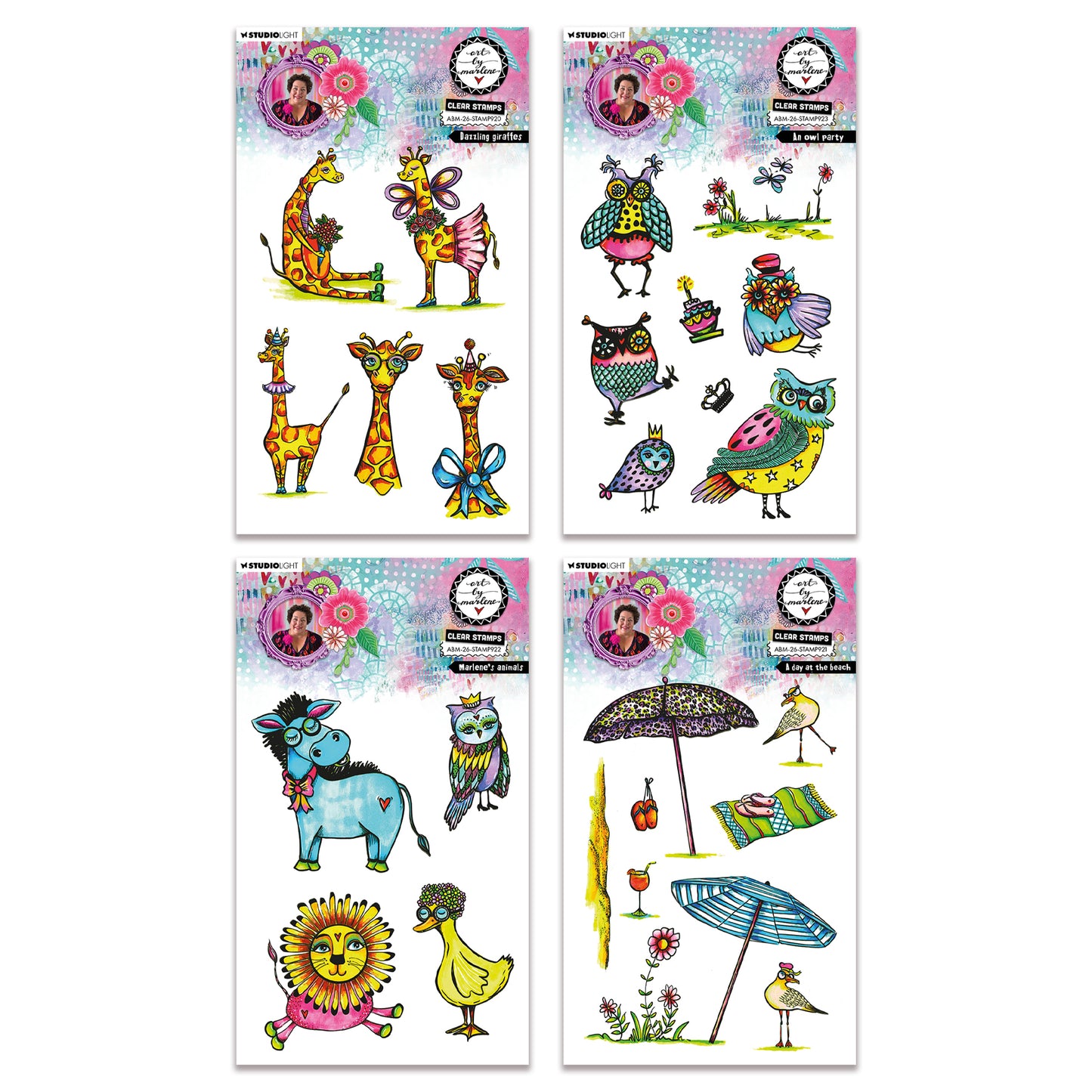 Art By Marlene January 2026 Stamp Collection
