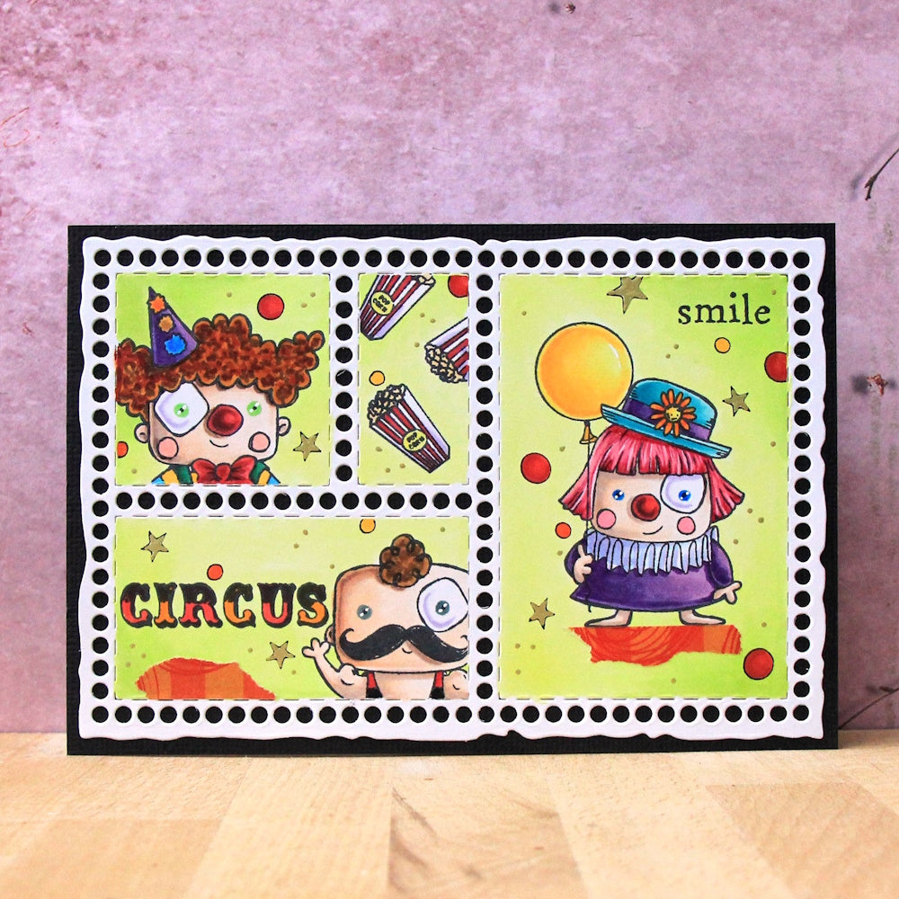 #235 - 6x4 (inch) Stencil - Frame Frenzy