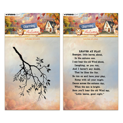 Studio Light Charming Autumn - Clear Stamps Bundle
