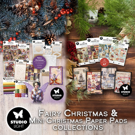 Studio Light Essentials Fairy Christmas & Mini Paper Pad Mega Bundle
