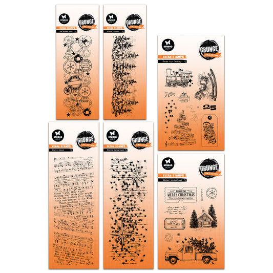 Studio Light Grunge - Christmas 2025 Stamp Bundle