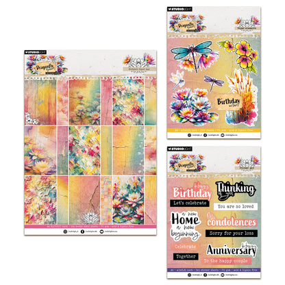 Studio Light Hazel Eaton Dragonfly Dreams - Paper, Die Cut & Sticker Bundle