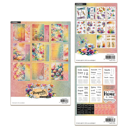Studio Light Hazel Eaton Dragonfly Dreams - Paper, Die Cut & Sticker Bundle