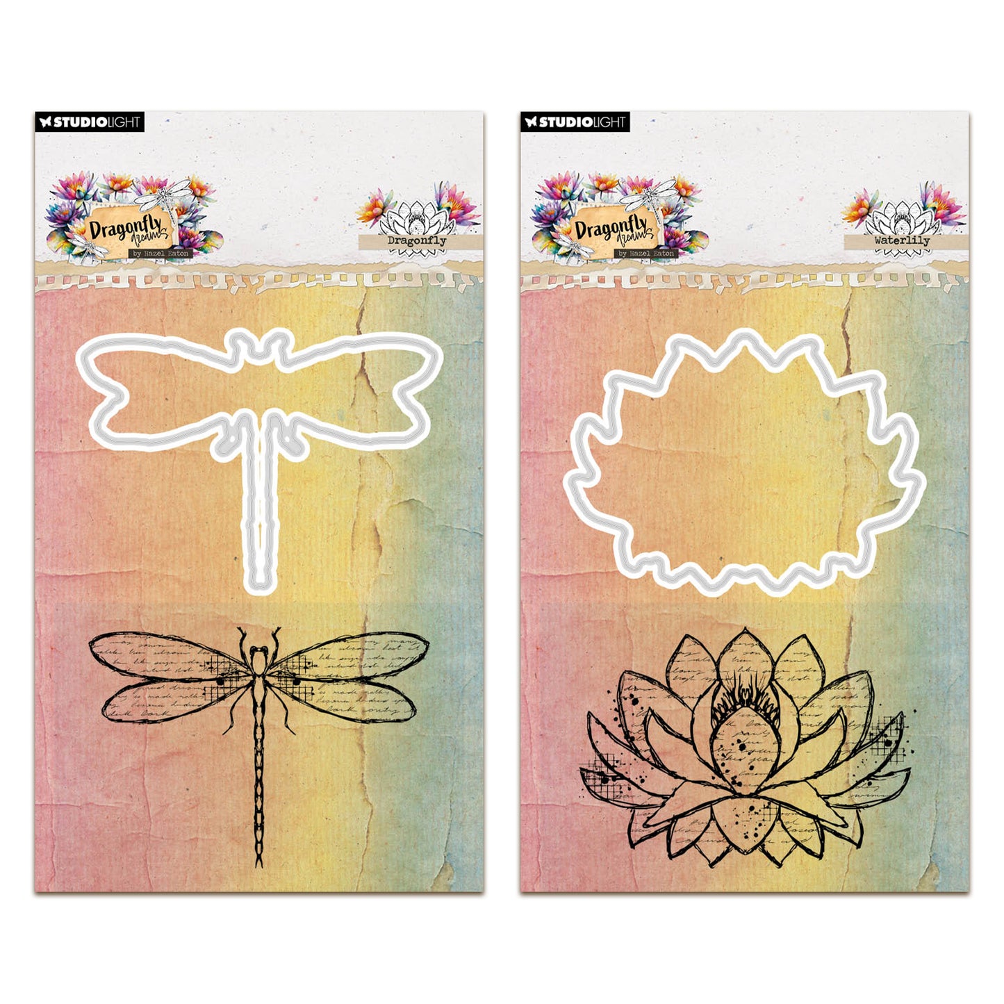 Studio Light Hazel Eaton Dragonfly Dreams - Stamp & Cutting Die Bundle