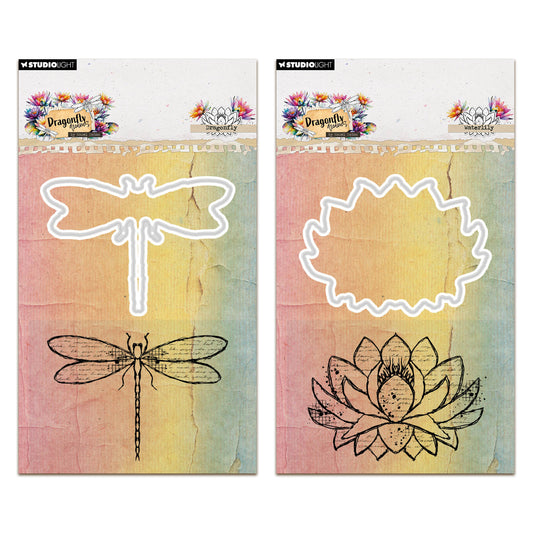 Studio Light Hazel Eaton Dragonfly Dreams - Stamp & Cutting Die Bundle