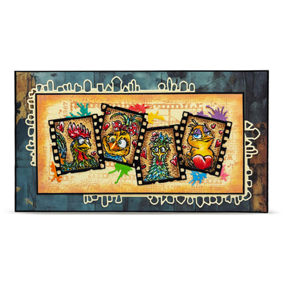 Autour de Mwa Through the Lens Cutting Dies Bundle