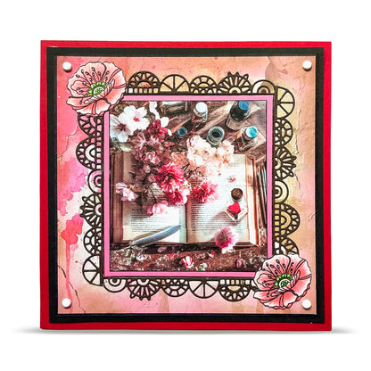 MT-157 - Washi Tape - Feathered Words (Layer-It-Up!)