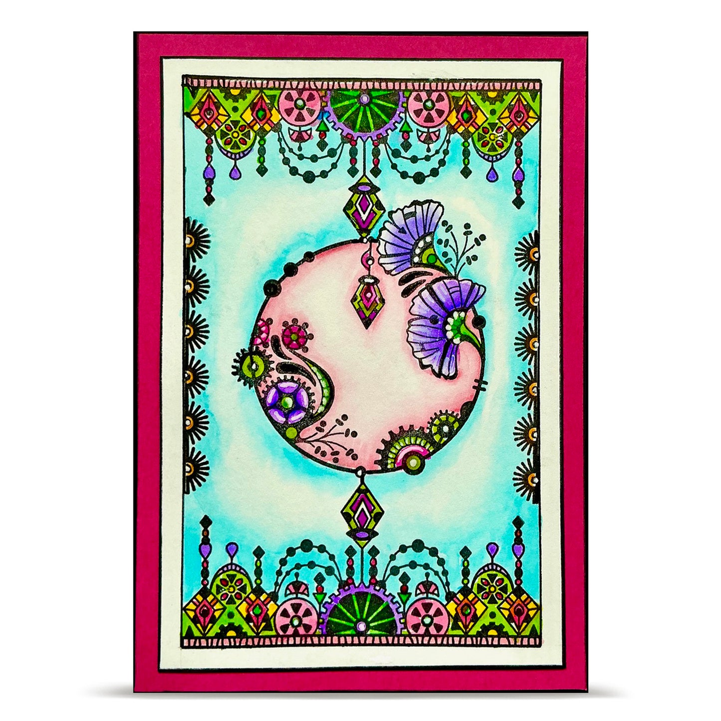 Azoline Cercle De Couleurs Stamp Bundle