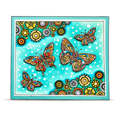TP-1462 - A6 Stamp Sets - Papillons