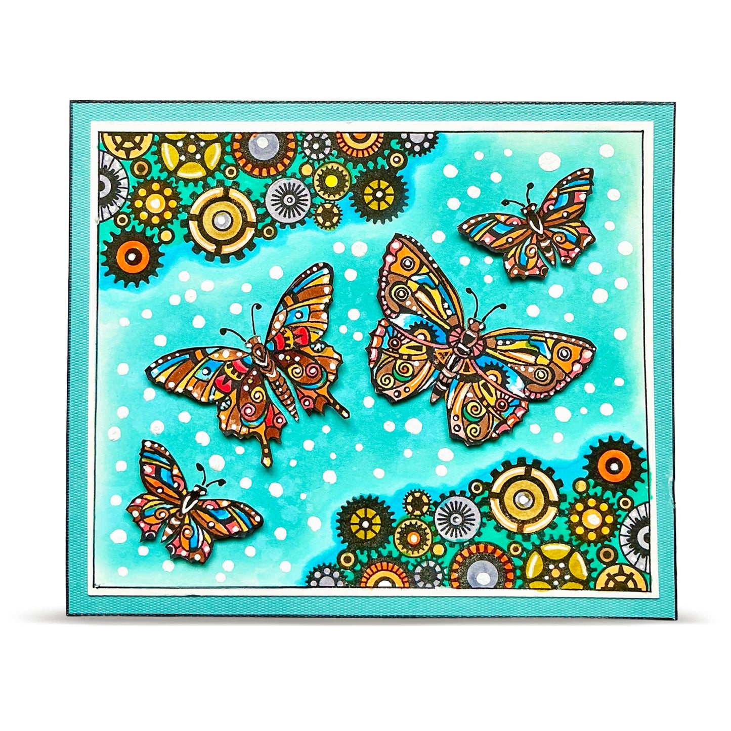 Azoline Cercle De Couleurs Stamp Bundle